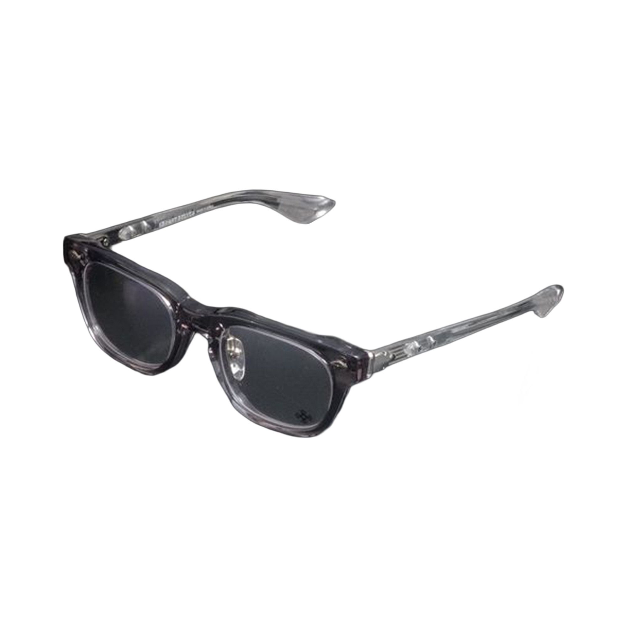Buy Chrome Hearts Baggins A Glasses 'Graphite Crystal' - 01383