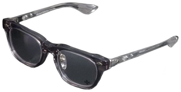 Chrome Hearts Baggins A Glasses Graphite Crystal