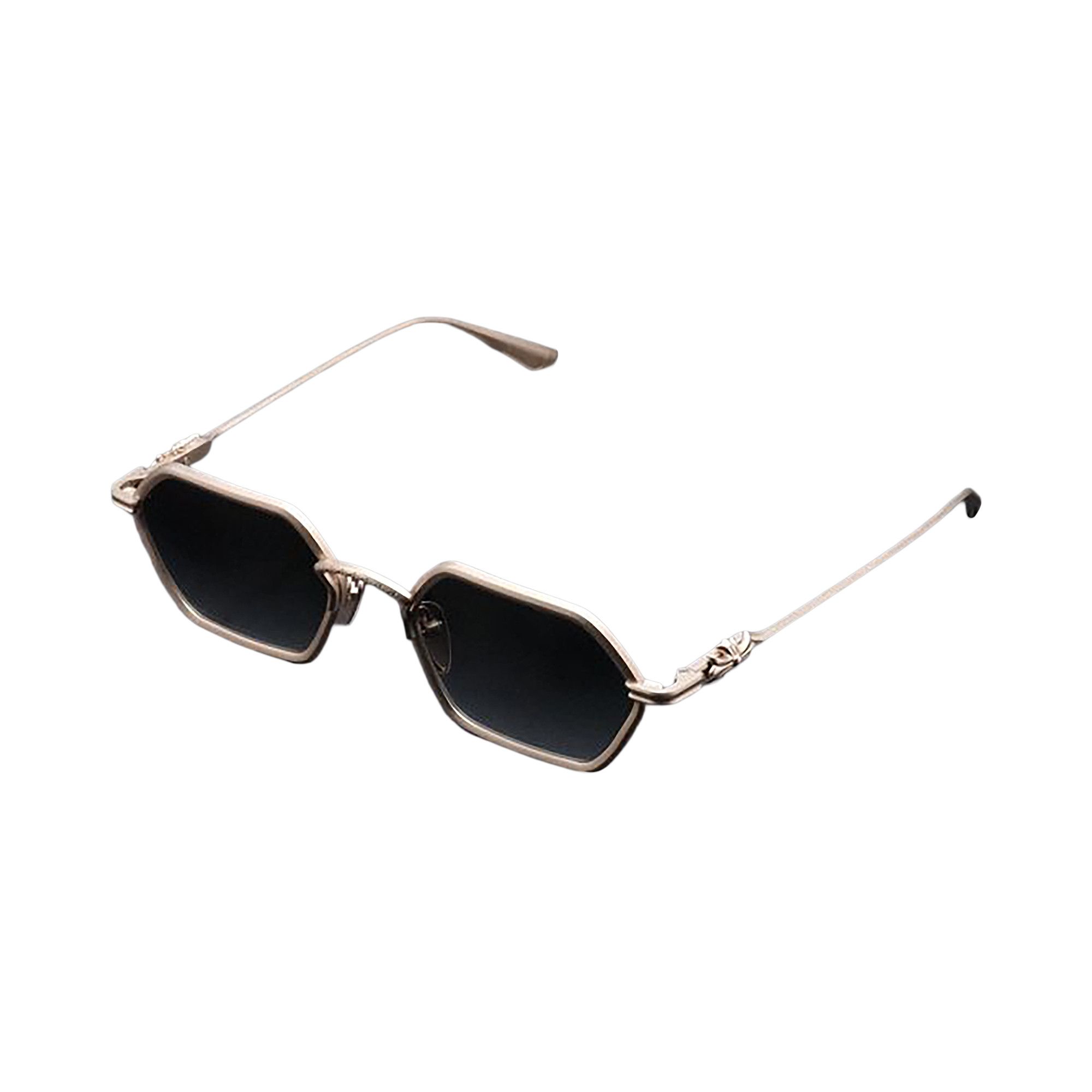Buy Chrome Hearts Datass Sunglasses 'Matte Gold Plated' - 01383