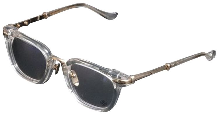 Chrome Hearts Titanasluvr Glasses CrystalGold Plated
