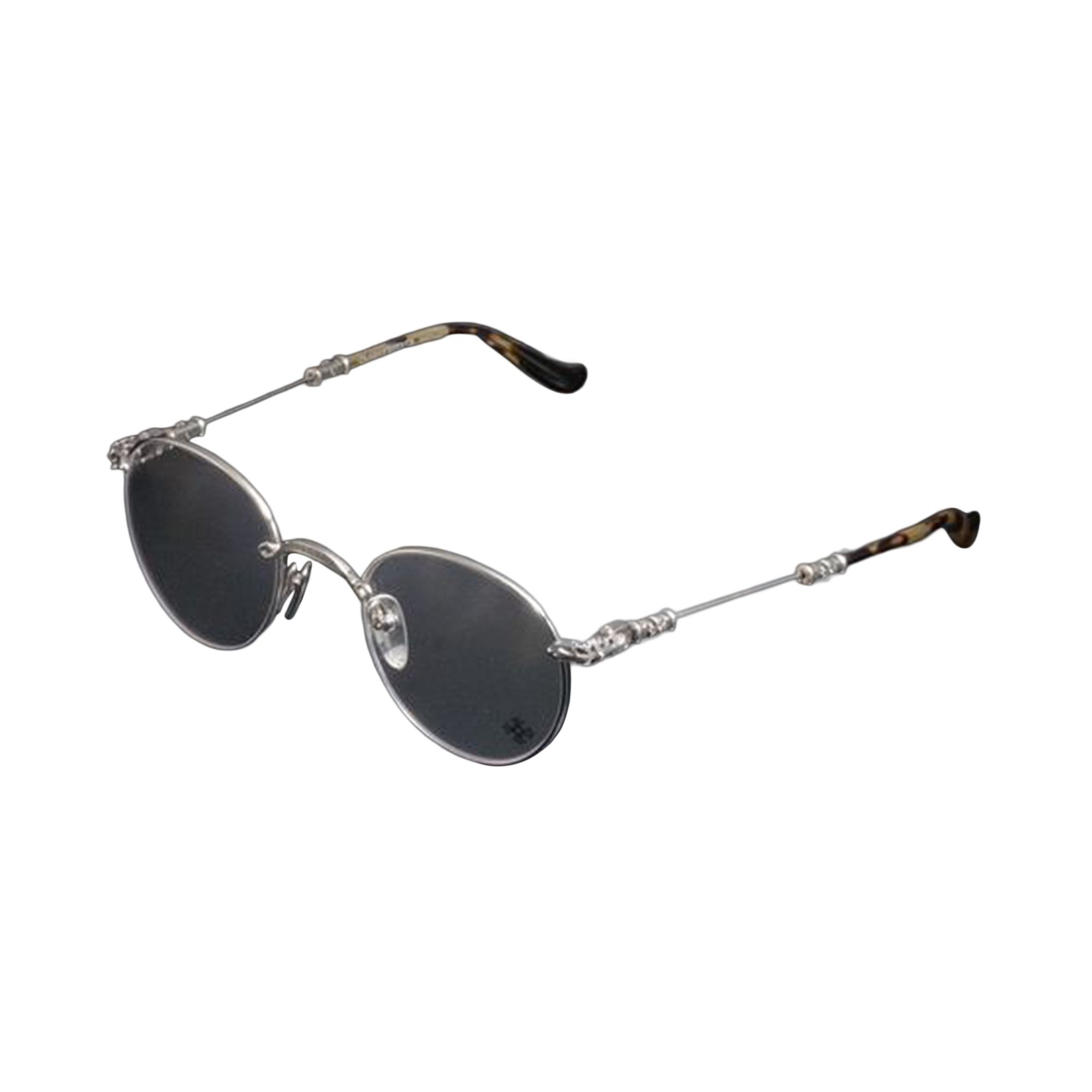 Buy Chrome Hearts Bubba A Glasses 'Shiny Silver' - 01383