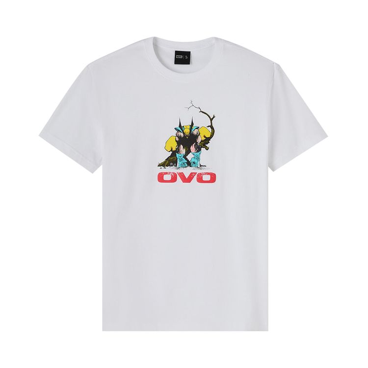 OVO x Marvel Wolverine Tee White