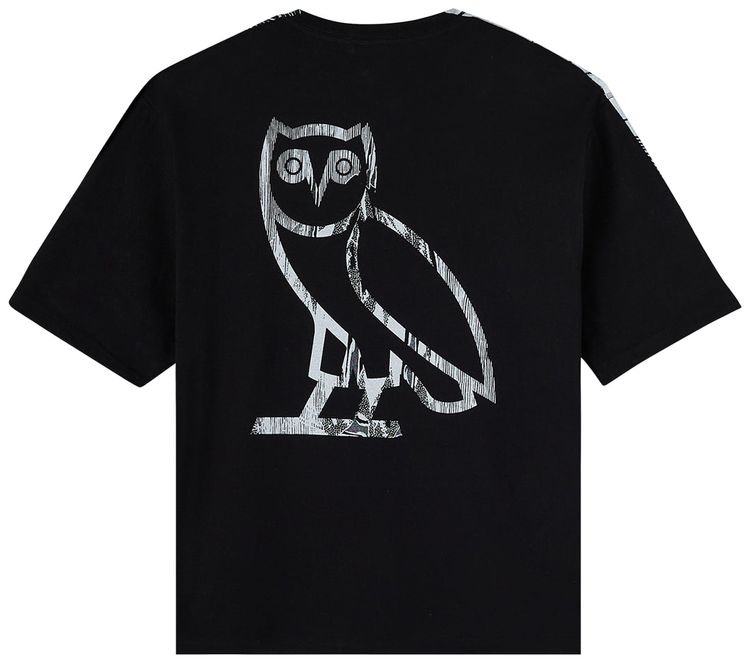 OVO x Marvel Ghost Rider Splash Page Tee Black