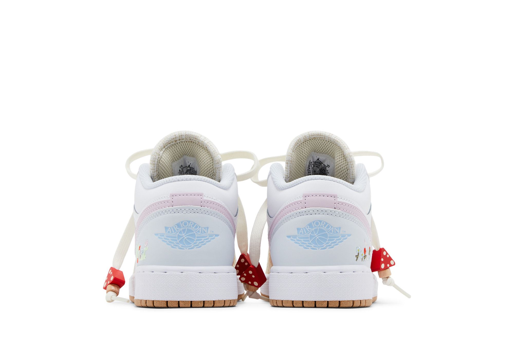 nike air jordan 1 low white true berry