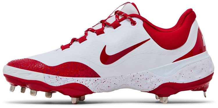 Nike Alpha Huarache Elite 4 Low White University Red