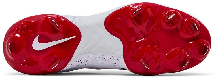 Nike Alpha Huarache Elite 4 Low White University Red