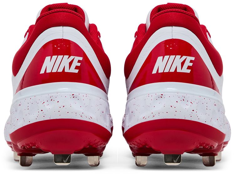 Nike Alpha Huarache Elite 4 Low White University Red