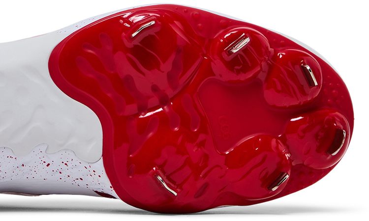 Nike Alpha Huarache Elite 4 Low White University Red