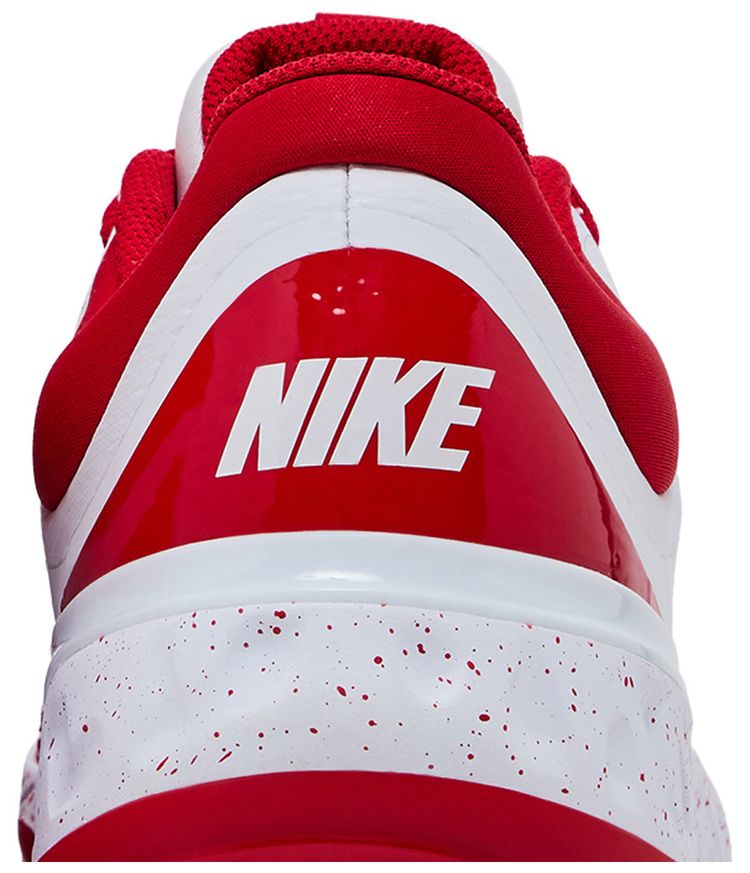 Nike Alpha Huarache Elite 4 Low White University Red