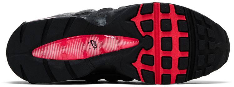 Nike Air Max 95 Big Bubble   Solar Red