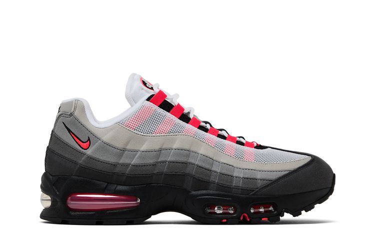 Air Max 95 Black/Medium Ash/Dark Pewter/Solar Red