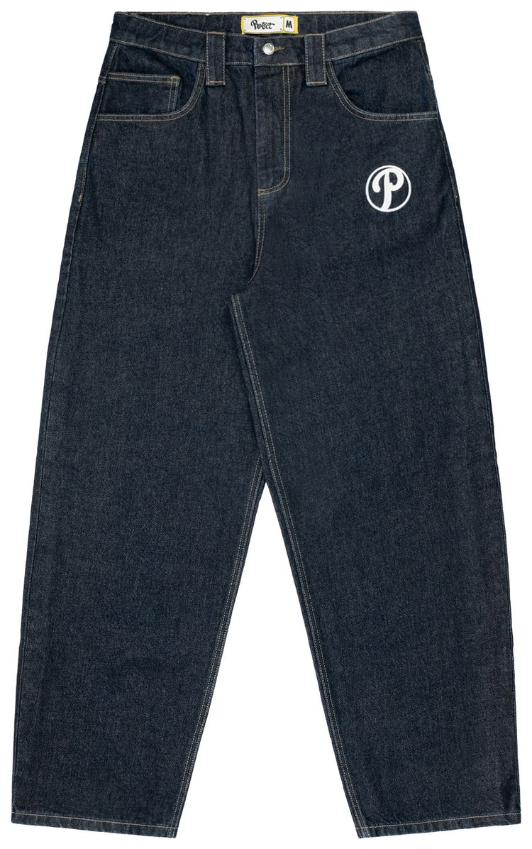 Protect LDN Raw Bonkers Denim Dark Blue