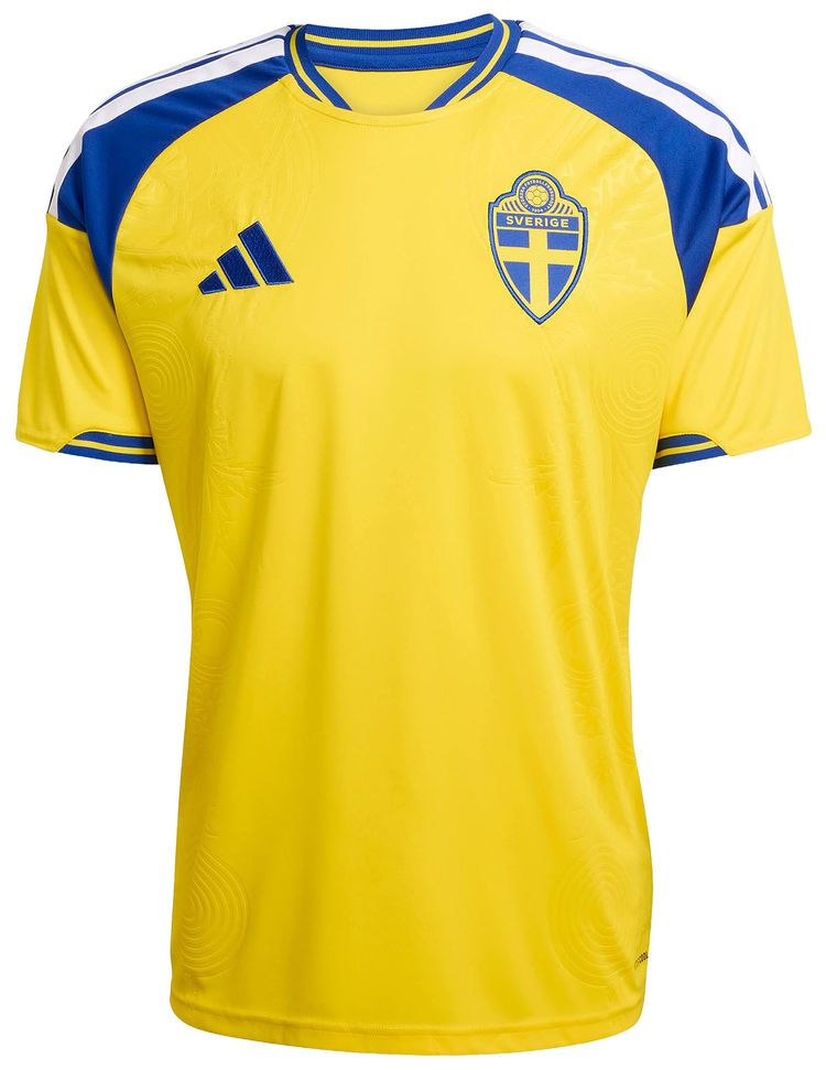 Adidas Sweden 26 Home Jersey Yellow
