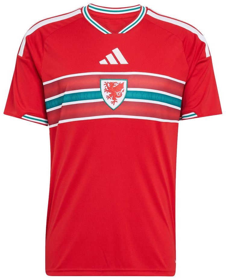 Adidas Wales 26 Home Jersey Better Scarlet