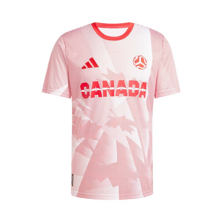 Adidas Canada Jersey WhiteVivid Red
