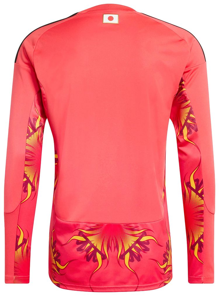 Adidas Japan 26 Home Goalkeeper Jersey Long Sleeve Semi Lucid Red