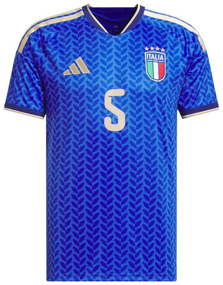Adidas Italy 26 Home Calafiori Jersey Bold Blue
