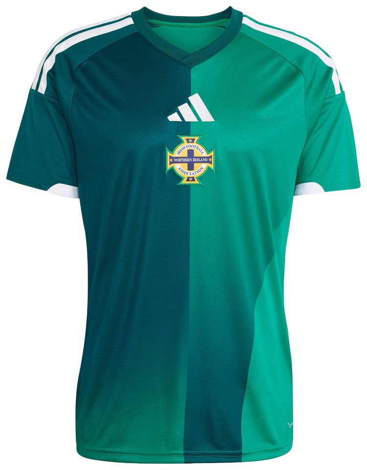 Adidas Northern Ireland 26 Home Jersey Glory GreenWhite