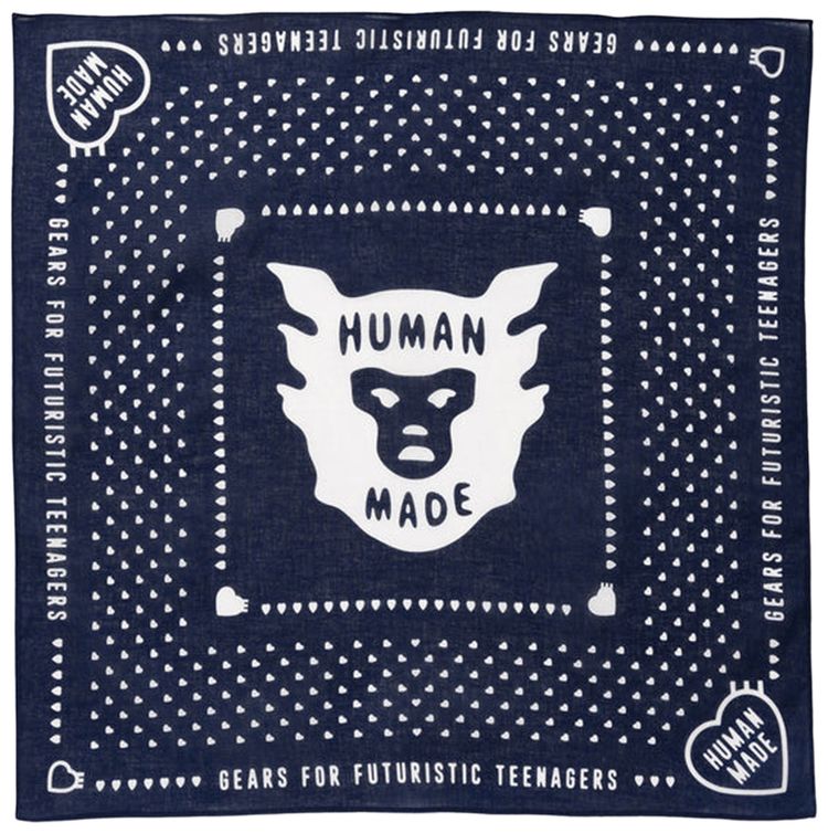 Human Made Bandana Navy