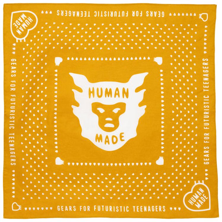 Human Made Bandana Yellow