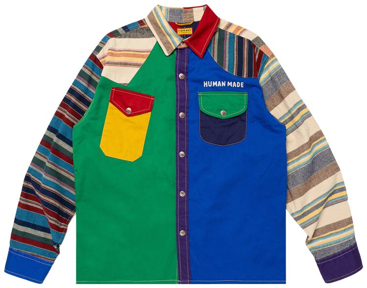 Human Made Clown Shirt Green