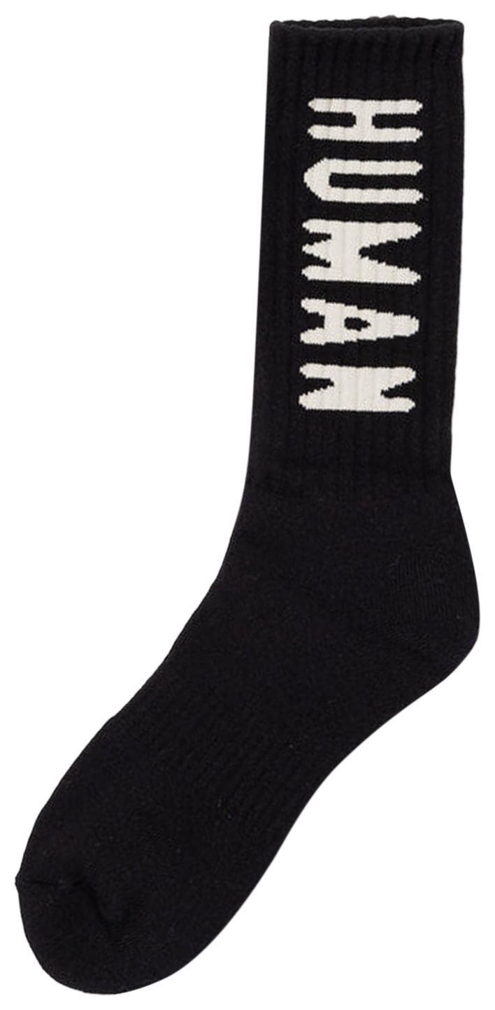 Human Made HM Logo Socks Black