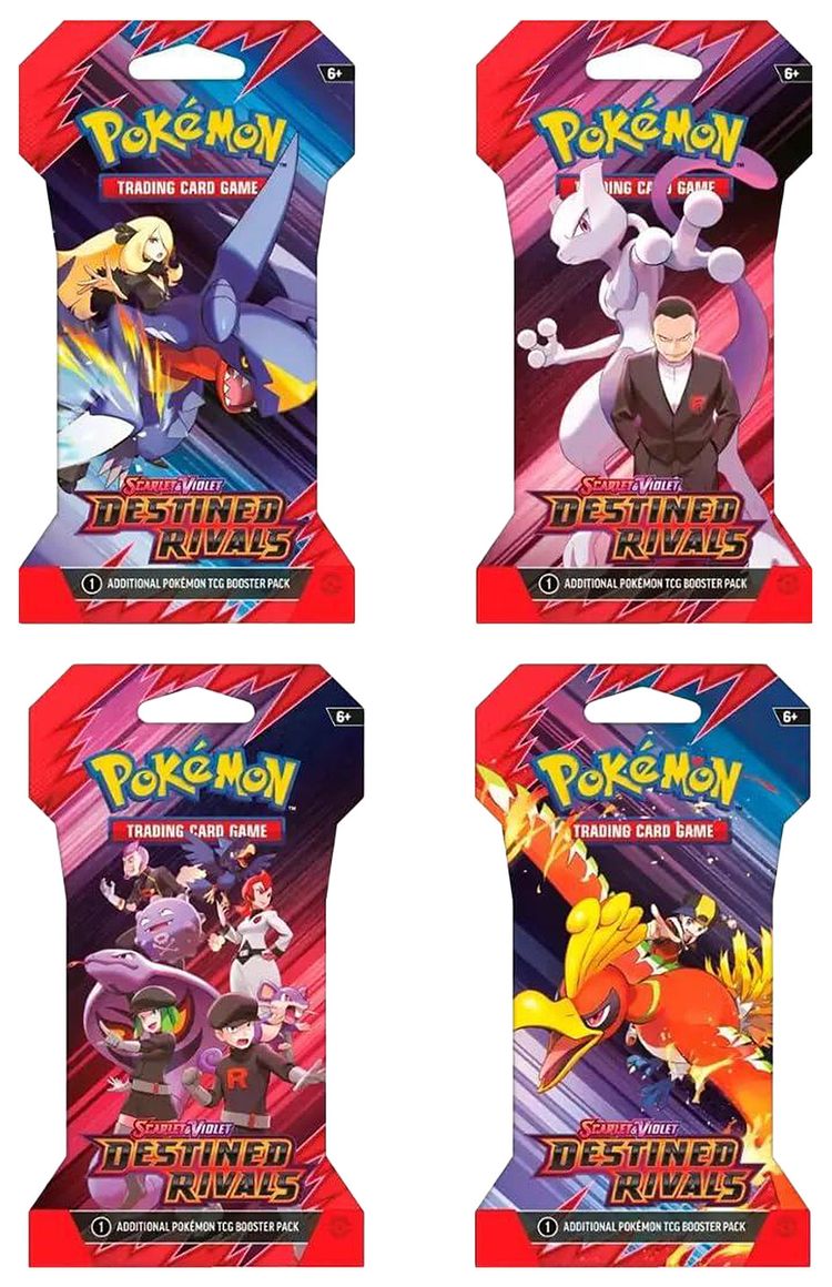 Pokemon Scarlet  Violet Destined Rivals Sleeved Booster 1 Pack