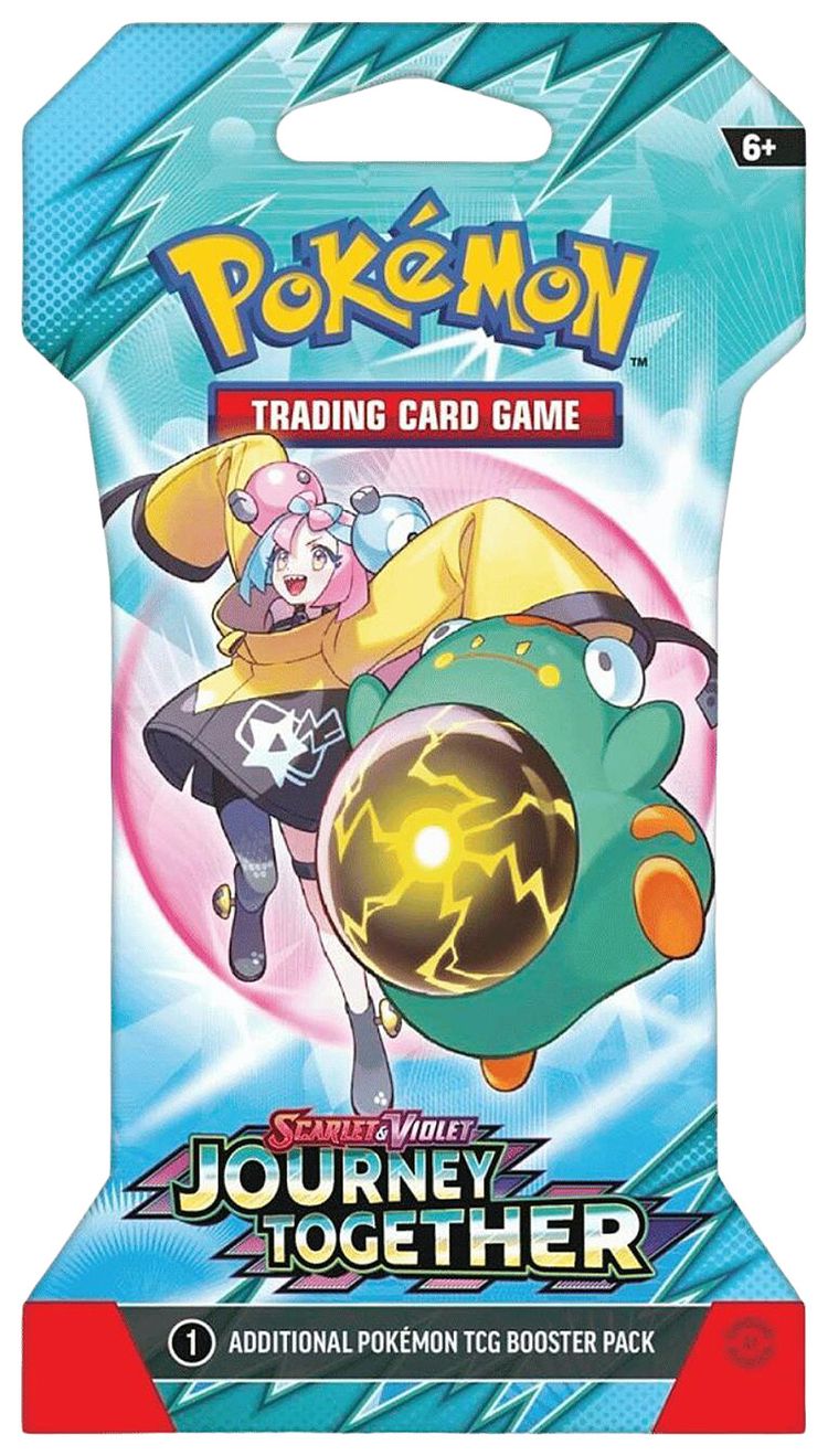 Pokemon Scarlet  Violet Journey Together Sleeved Booster Pack Ionos Bellibolt ex Artwork