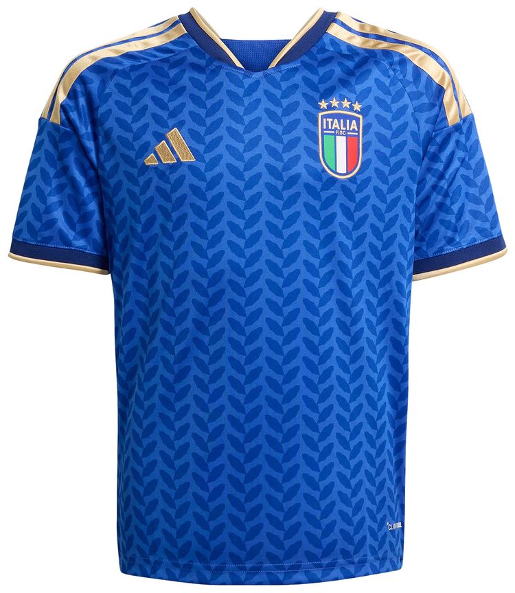 Adidas Soccer Italy 26 Home Jersey Bold Blue