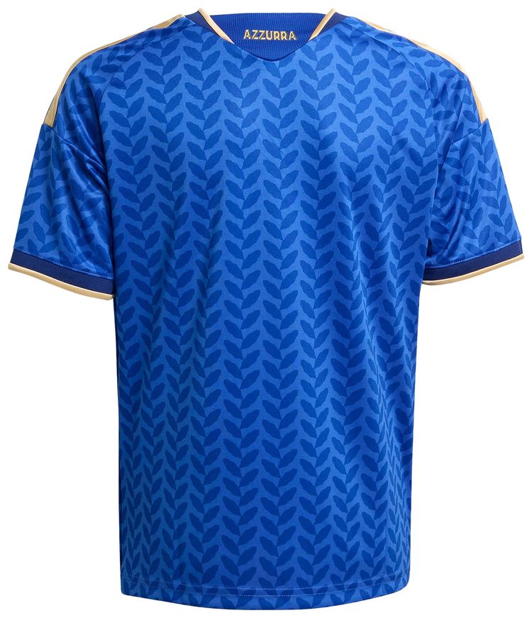 Adidas Soccer Italy 26 Home Jersey Bold Blue