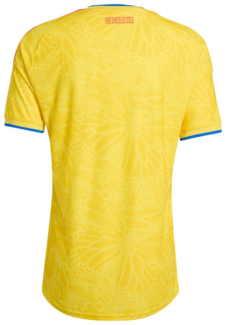 Adidas Colombia 26 Home Authentic Jersey Impact Yellow
