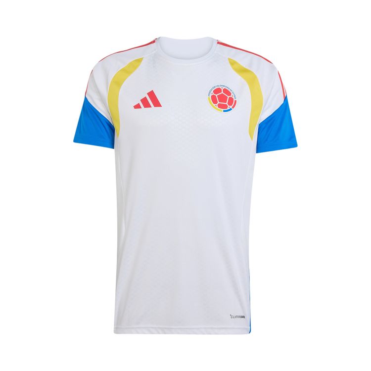 Adidas Colombia 26 Tiro Training Jersey White