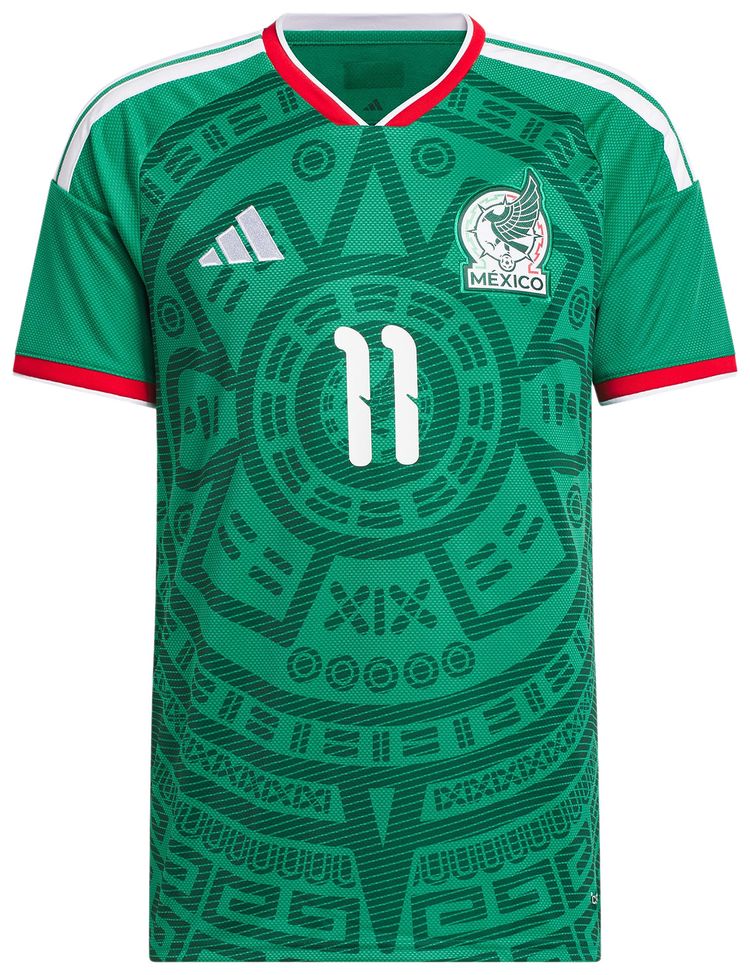 Adidas Mexico 26 Home Gimenez Jersey Bold Green