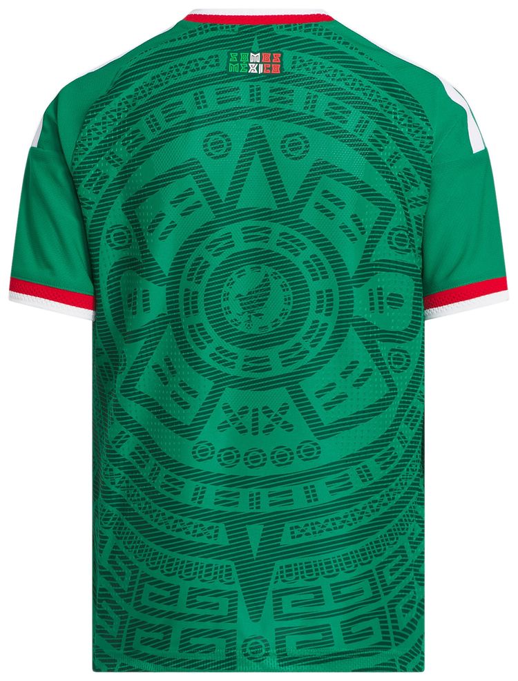 Adidas Mexico 26 Home Authentic Jersey Bold Green