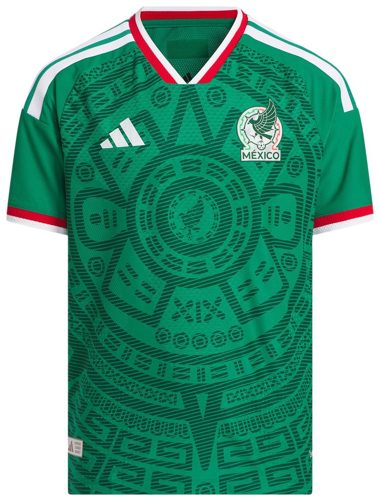 Adidas Mexico 26 Home Authentic Jersey Bold Green