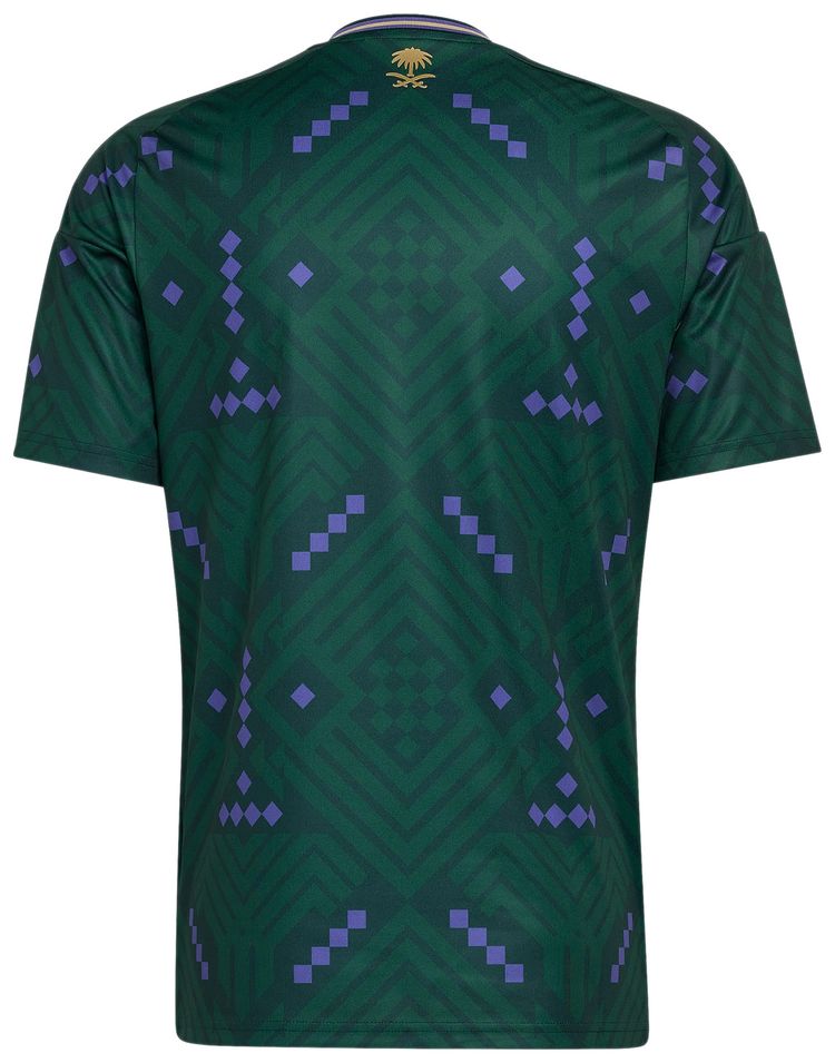 Adidas Saudi Arabia 26 Home Jersey Aurora IvyWhite
