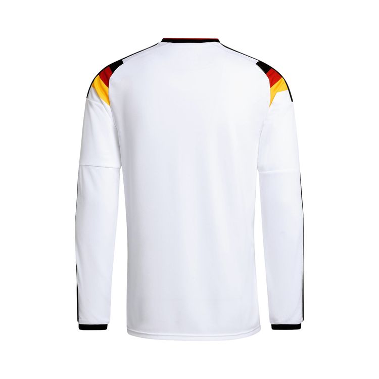 Adidas Germany 26 Home Long Sleeve Jersey White