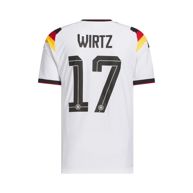 Adidas Germany 26 Home Wirtz Authentic Jersey White