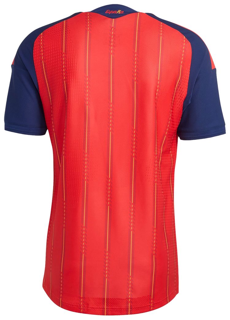 Adidas Spain 26 Home Authentic Jersey Vivid Red