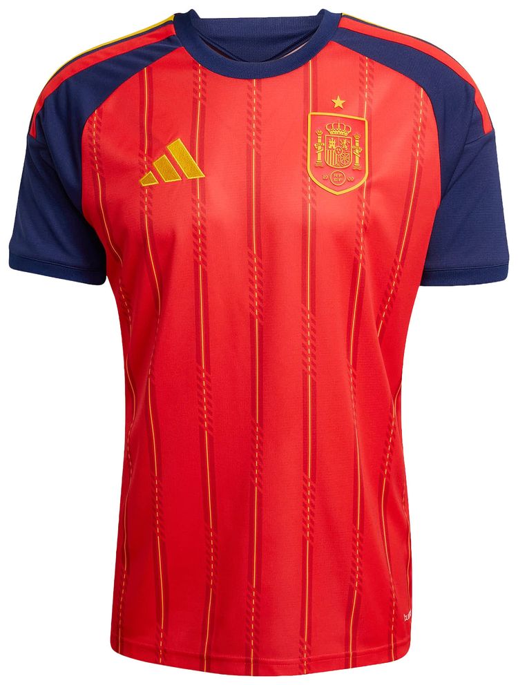 Adidas Spain 26 Home Jersey Vivid Red