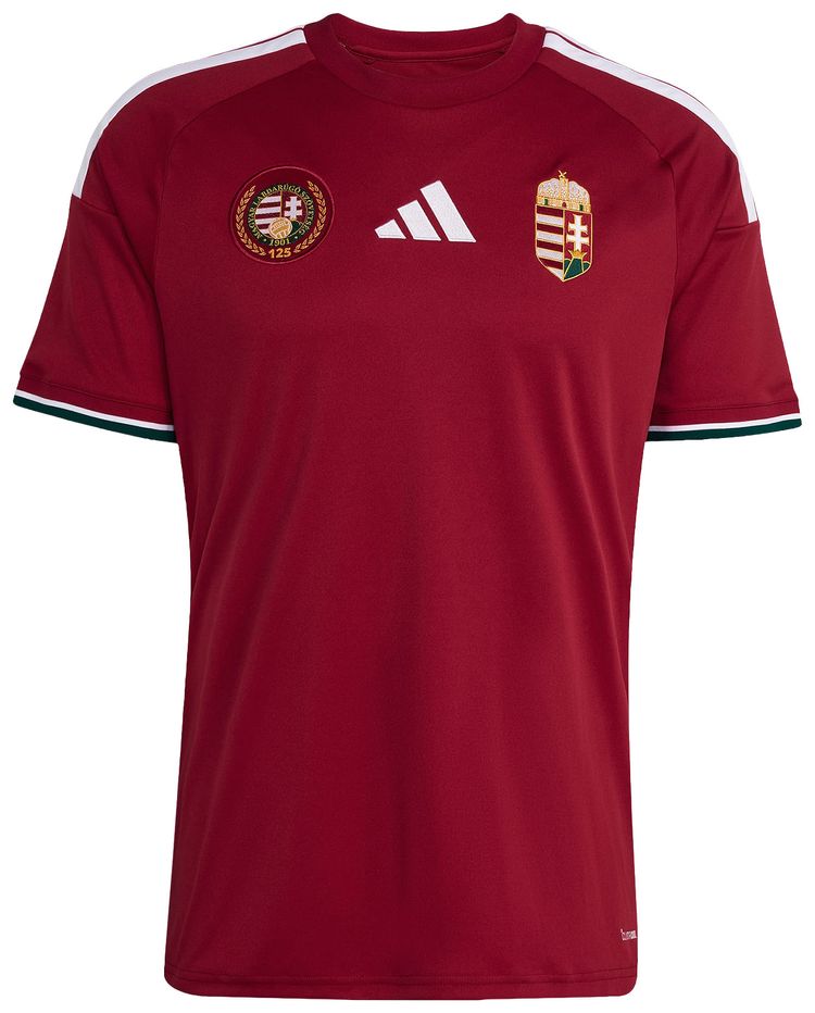 Adidas Hungary 26 Home Jersey Team Victory Red