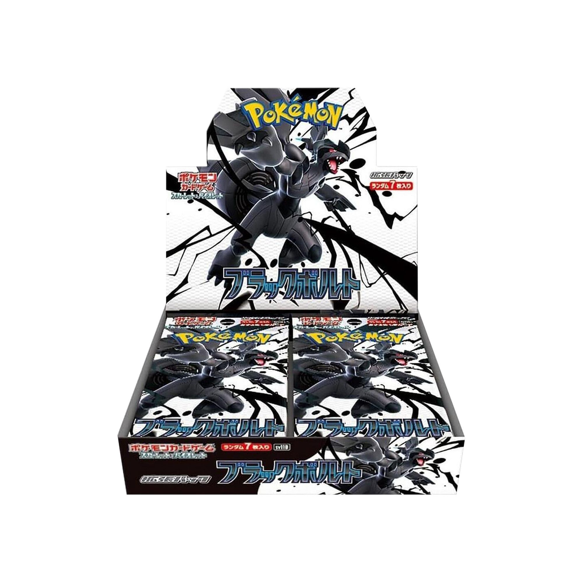Buy Pokemon Scarlet & Violet: Black Bolt Booster Box (Japanese