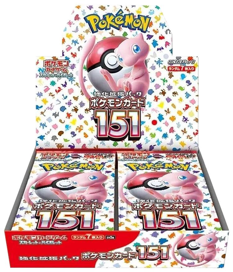 Pokemon Scarlet  Violet Pokemon Card 151 Booster Box Japanese   No Shrink