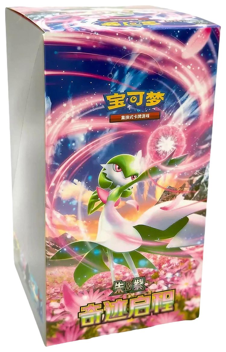 Pokemon Scarlet  Violet Miracle Journey CSV2C Slim Booster Box Simplified Chinese   Shrink