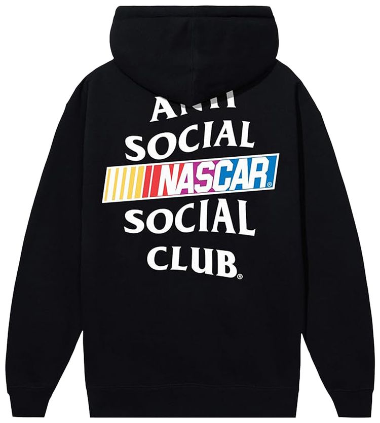 Anti Social Social Club x Nascar Games Hoodie Black