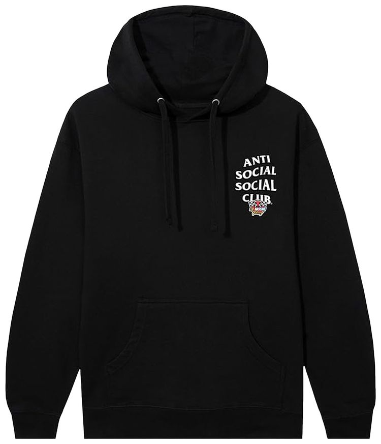 Anti Social Social Club x Nascar Motorsport Hoodie Black
