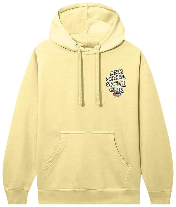 Anti Social Social Club x Nascar Motorsport Hoodie Yellow
