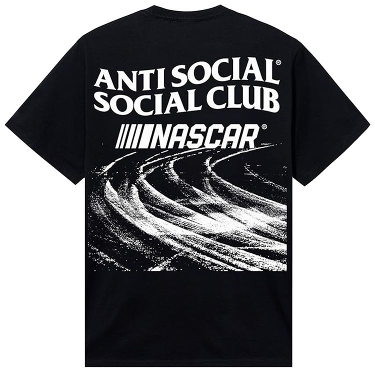 Anti Social Social Club x Nascar Too Tough to Tame Tee Black