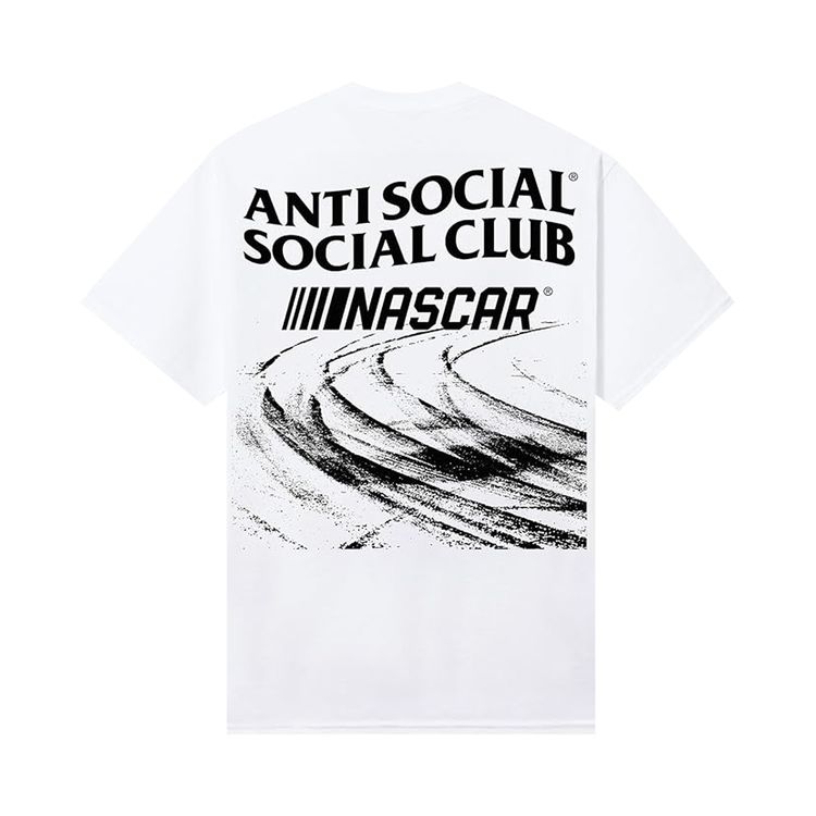 Anti Social Social Club x Nascar Too Tough to Tame Tee White