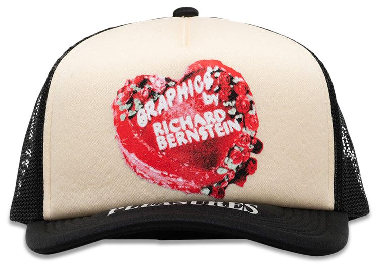 Pleasures x Richard Bernstein Cake Trucker Hat Black